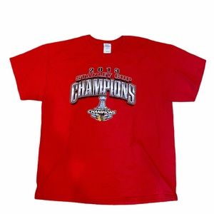 NHL Stanley Cup Champions Blackhawks 2013 Shirt XL Hockey Collector T-shirt